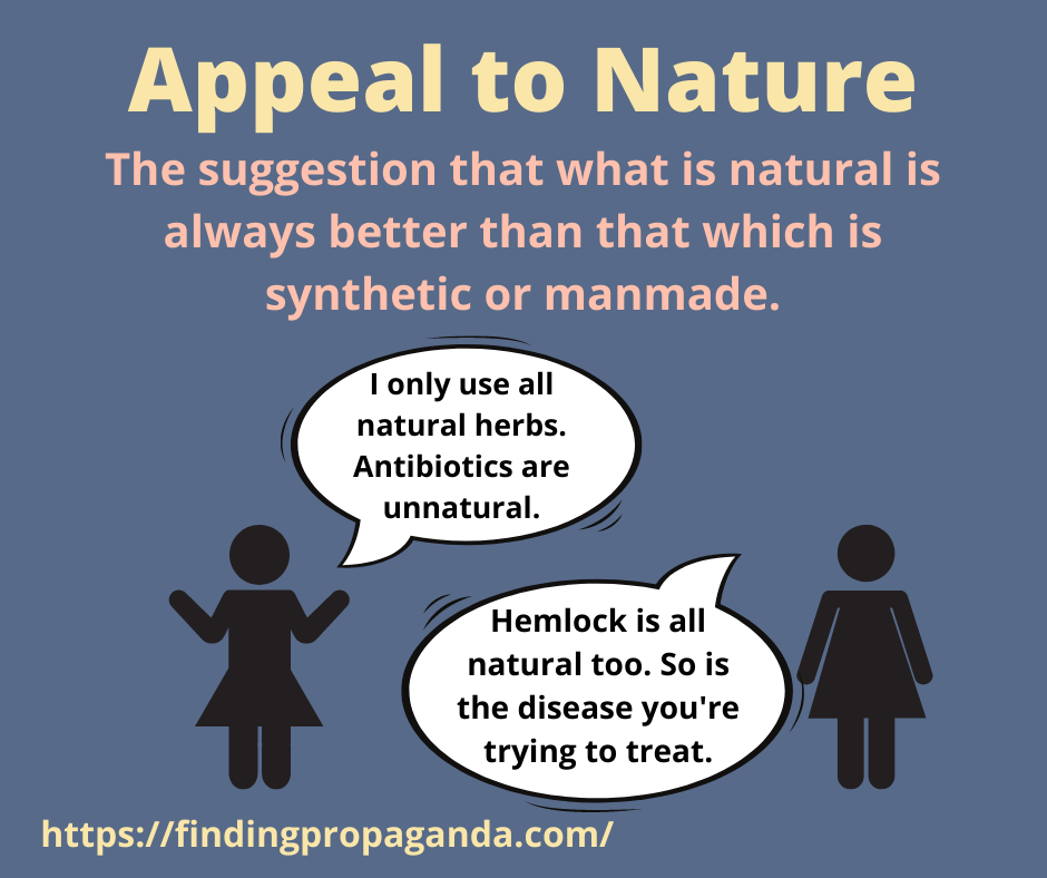 critical thinking appeal to nature