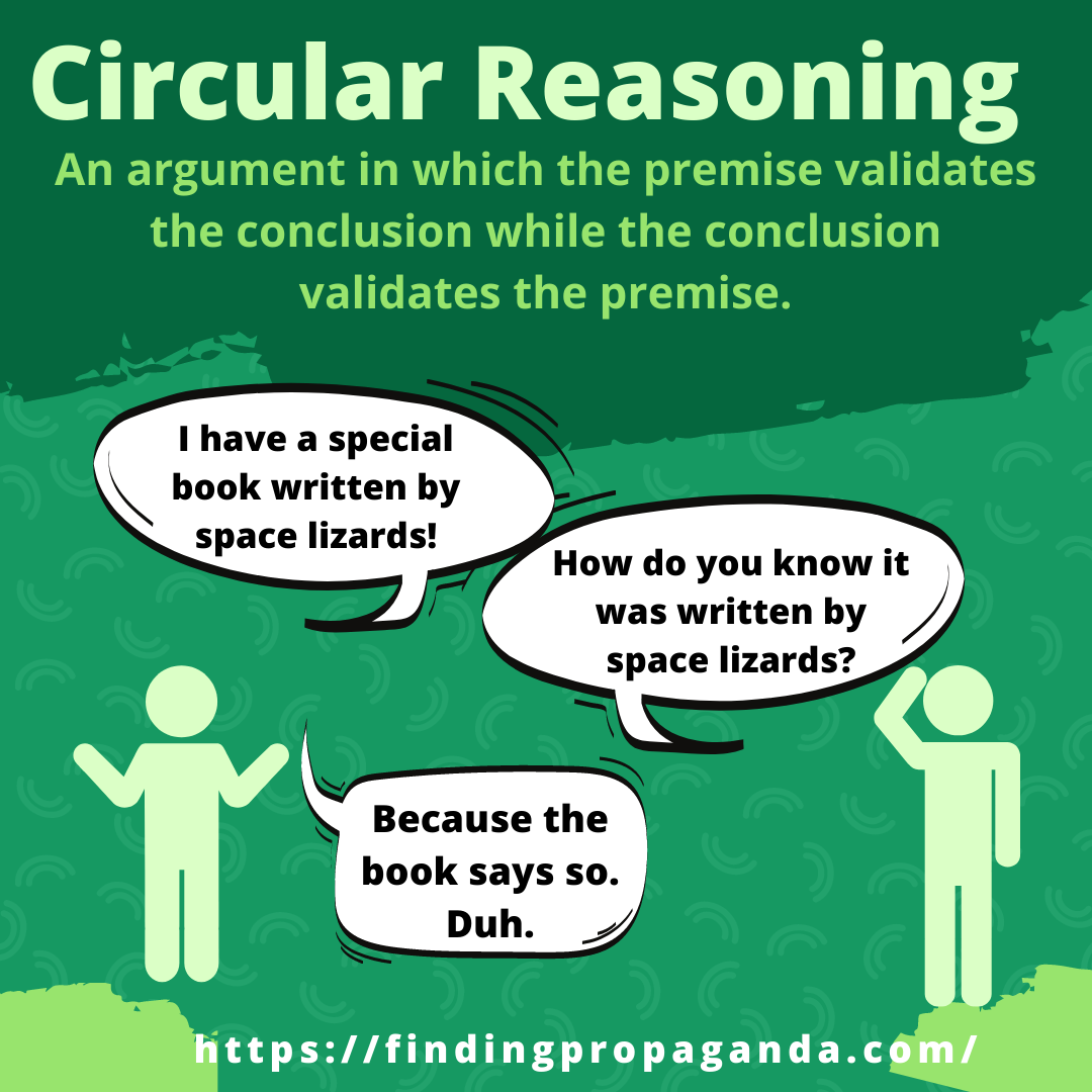 circular argument propaganda